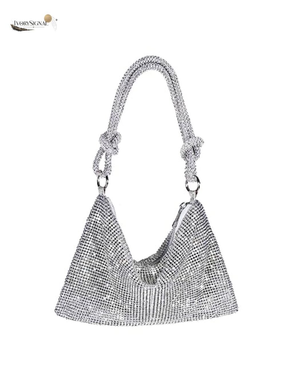 Rhinestone Evening Bag Clutch Purse Sparkly Handbag Shoulder Strap Party